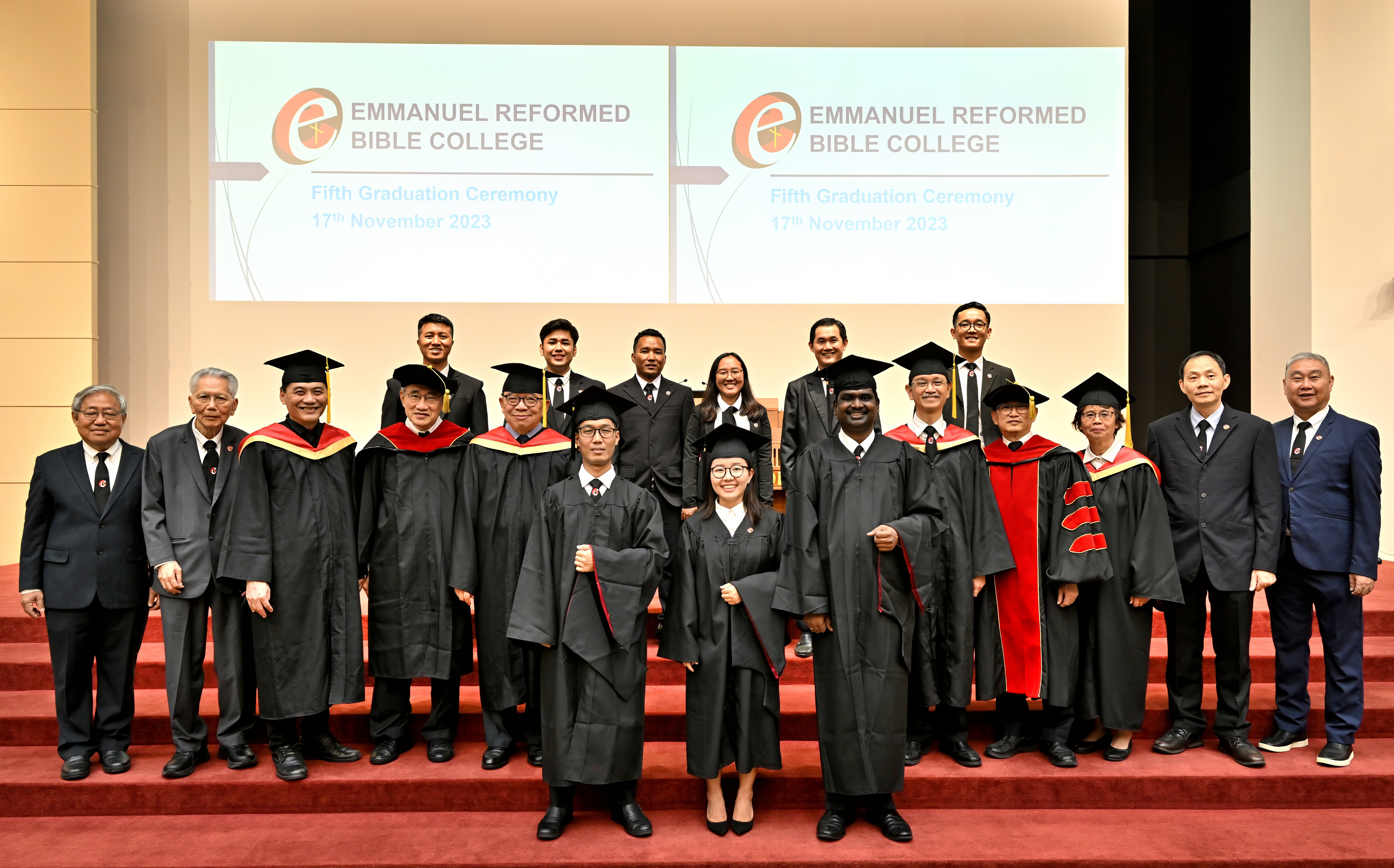 Fifth graduation ceremony on 17 November 2023